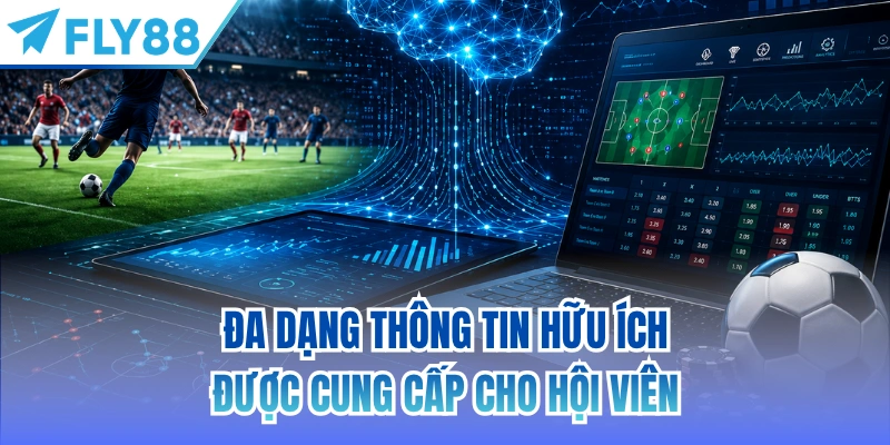 Đa dạng thông tin hữu ích được cung cấp cho hội viên