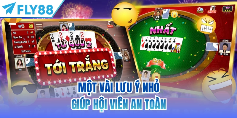 Một vài lưu ý nhỏ giúp hội viên an toàn