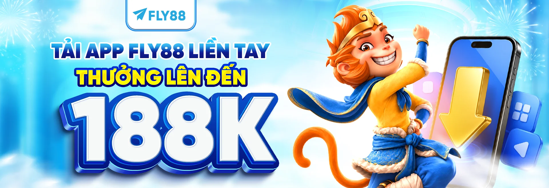 tải app fly88 liền tay thưởng lên đến 188k